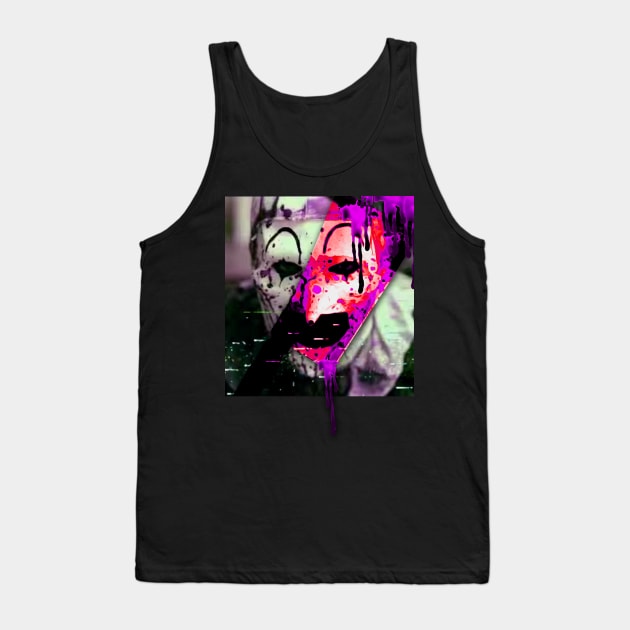 Scary Spooky Art The Clown Tank Top by Kaziiratata